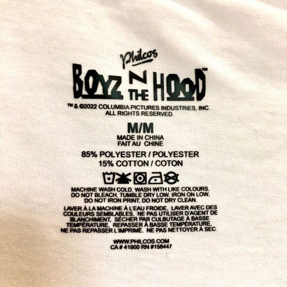 BOYZ N THE HOOD - L Sz M Philcos Officially Licensed Ice Cube Compton SS Tee - Picture 4 of 10